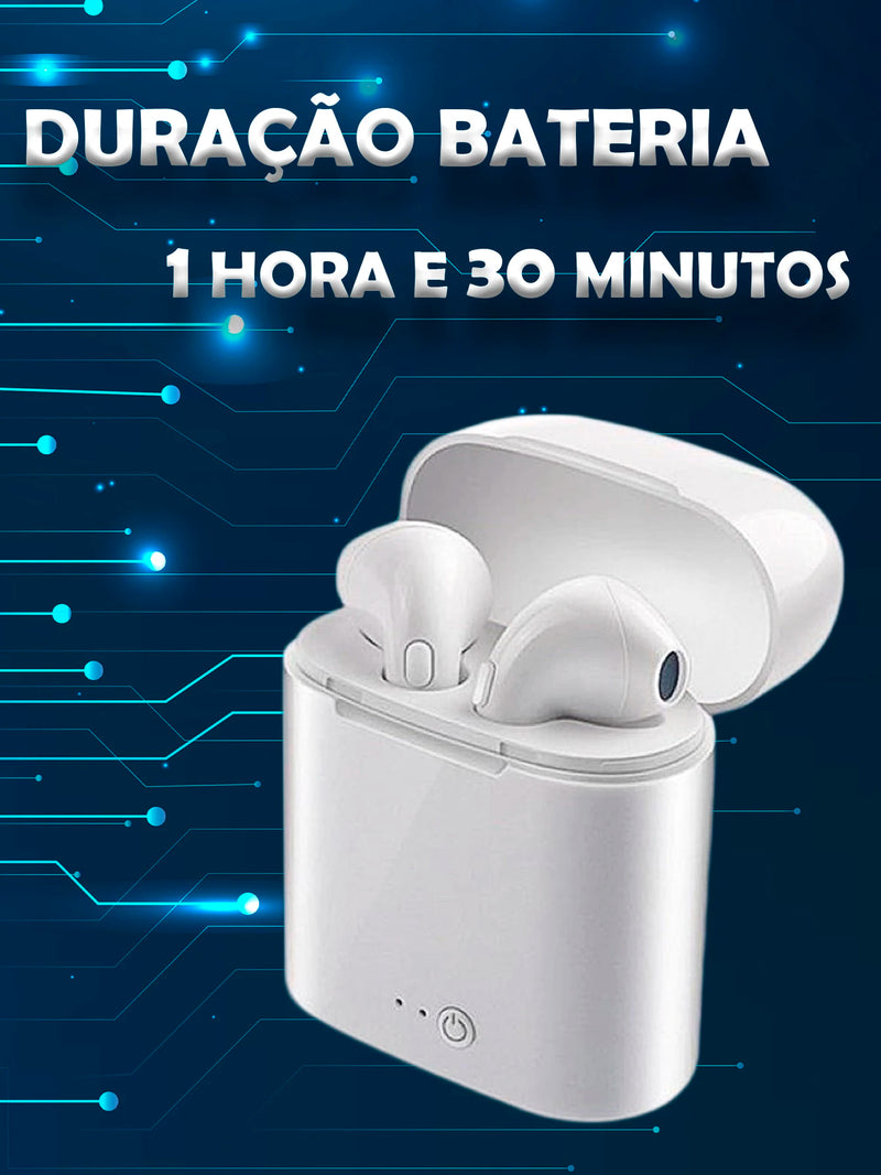 Fone de Ouvido Sem Fio PulseTune i7S